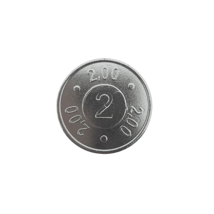 Automaten Münze 2€ Format - 100 Stück