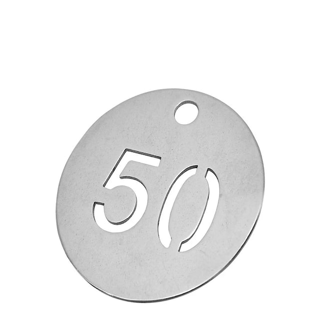 Schüsselmarke Ø30mm ausgestanzt - pro Set