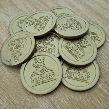 Wertmarken Chips eigenes Relief Ø29mm - 1000 Stück