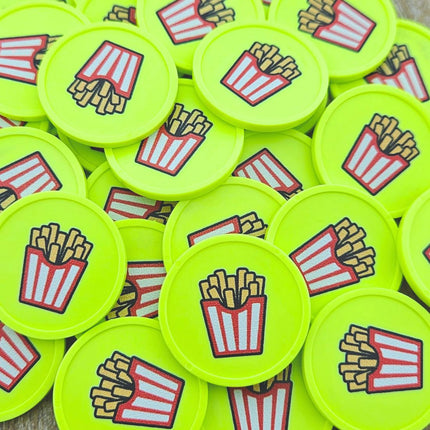 Wertmarken Chips Pommes - 100 Stück