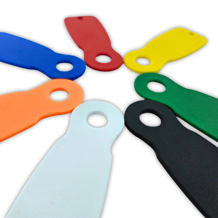 Einkaufswagenlöser Caddy Key, Farbenmix - 7 Stück