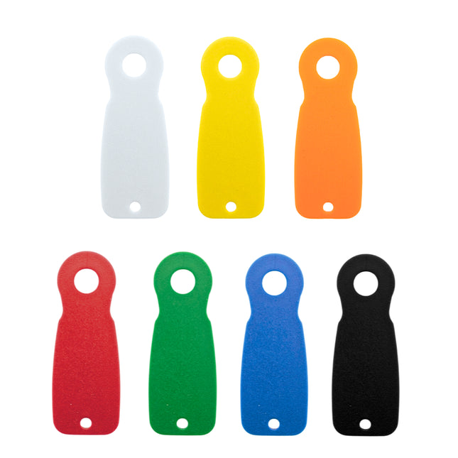 Einkaufswagenlöser Caddy Key, Farbenmix - 7 Stück