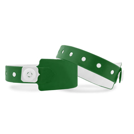 Vinyl Einlassbänder, Schnappverschluss - pro 100 Stück