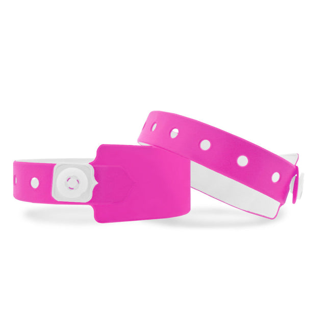 Vinyl Einlassbänder, Schnappverschluss - pro 100 Stück