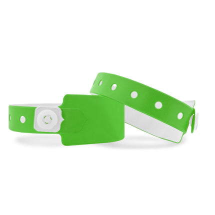 Vinyl Einlassbänder, Schnappverschluss - pro 100 Stück