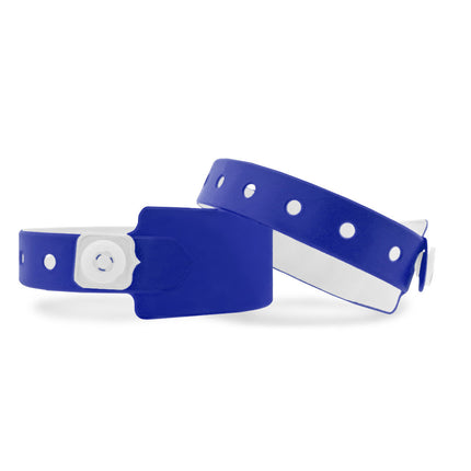 Vinyl Einlassbänder, Schnappverschluss - pro 100 Stück