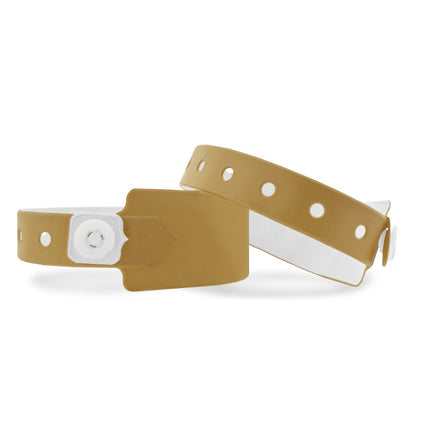 Vinyl Einlassbänder, Schnappverschluss - pro 100 Stück