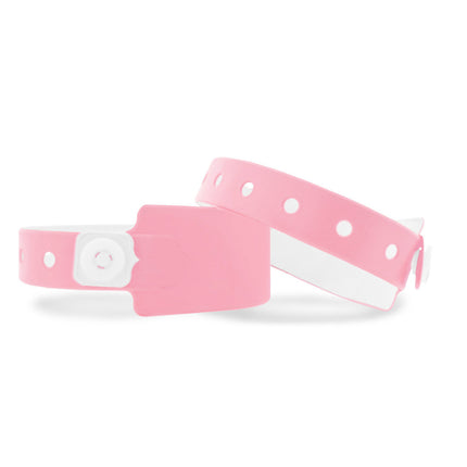 Vinyl Einlassbänder, Schnappverschluss - pro 100 Stück