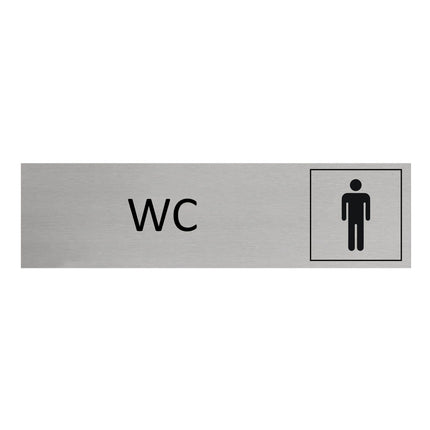 Türschild WC Herren