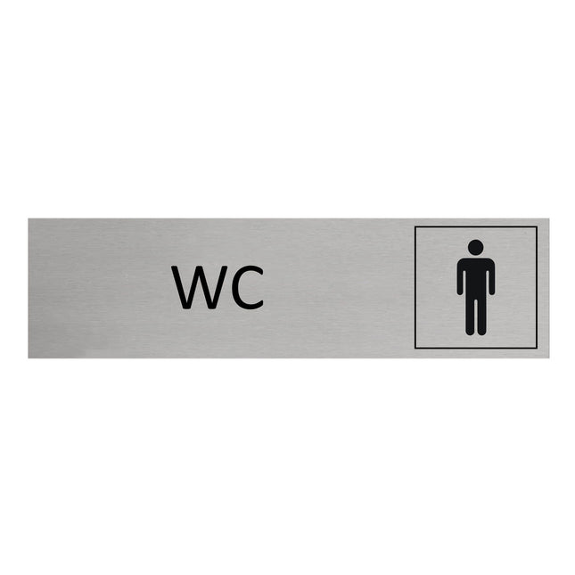 Türschild WC Herren