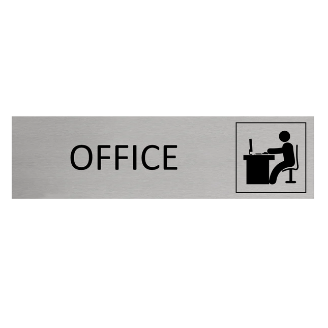 Türschild Office