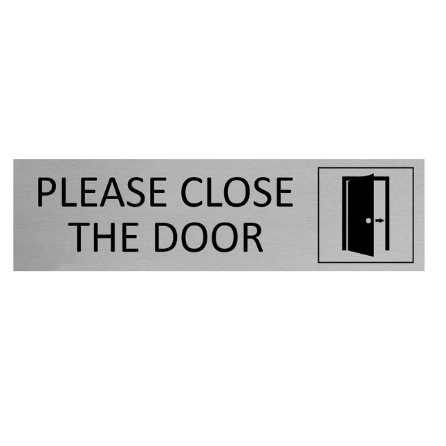 Türschild Please Close The Door