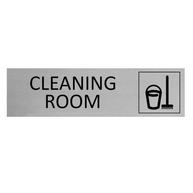 Türschild Cleaning Room