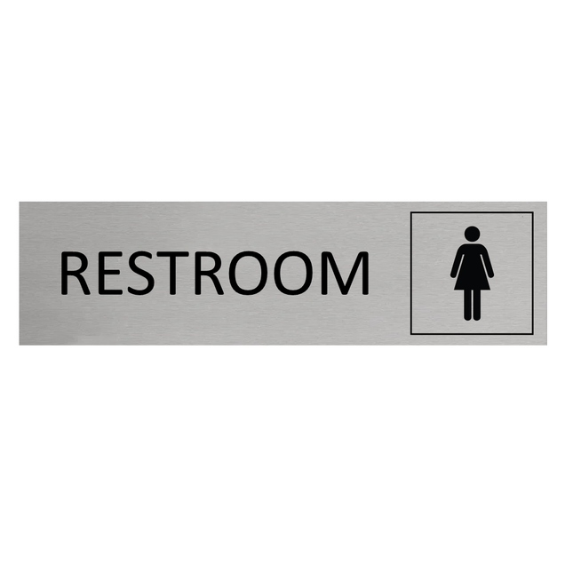 Türschild Restroom Women