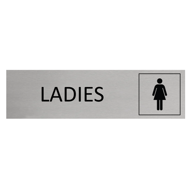 Türschild Ladies
