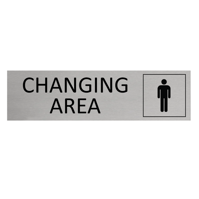 Türschild Men's Changing Area