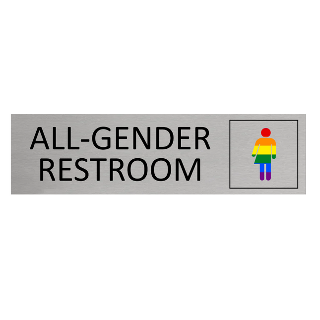 Türschild All-Gender Restroom