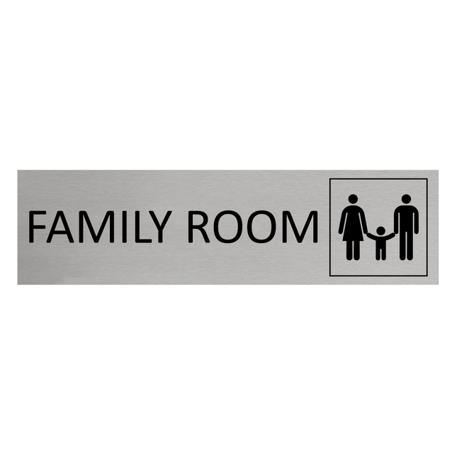 Türschild Family Room