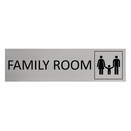 Türschild Family Room