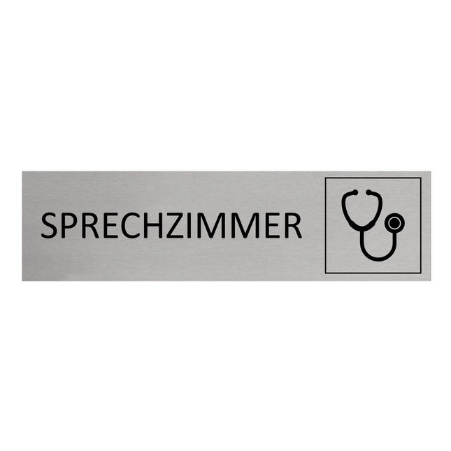 Türschild Sprechzimmer