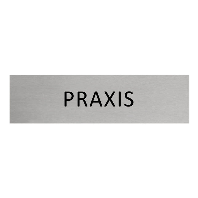 Türschild Praxis
