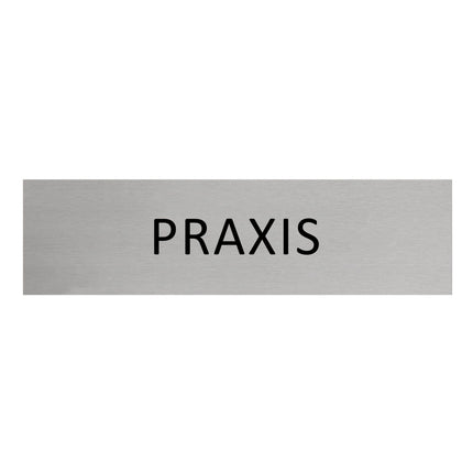 Türschild Praxis
