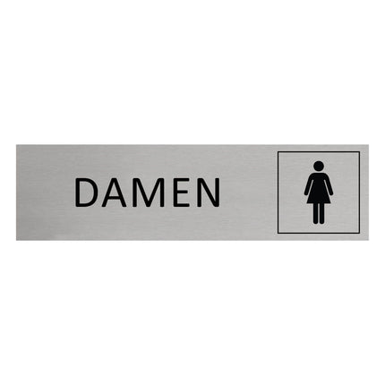 Türschild Damen