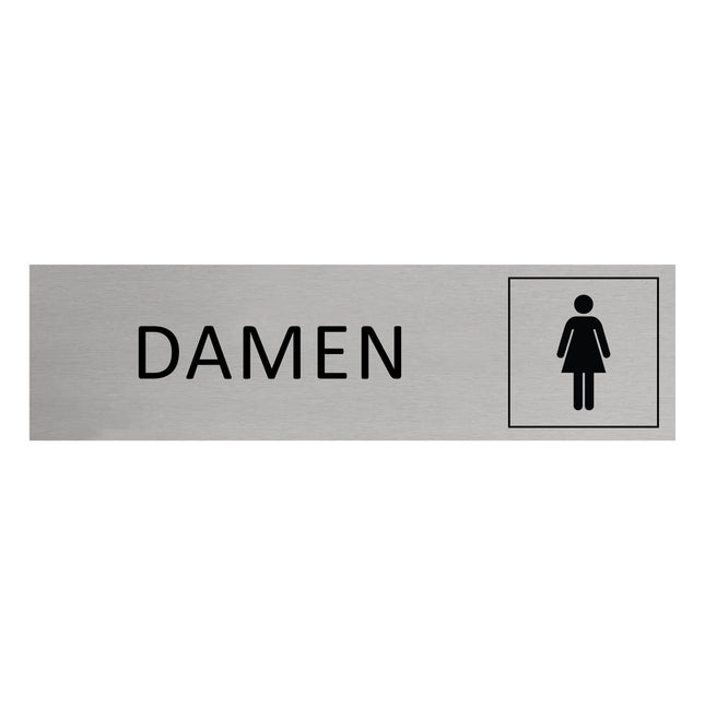 Türschild Damen