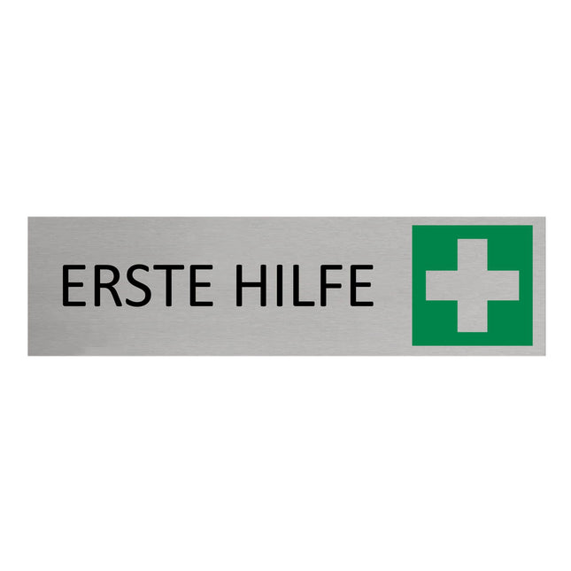 Türschild Erste Hilfe