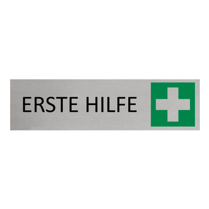 Türschild Erste Hilfe