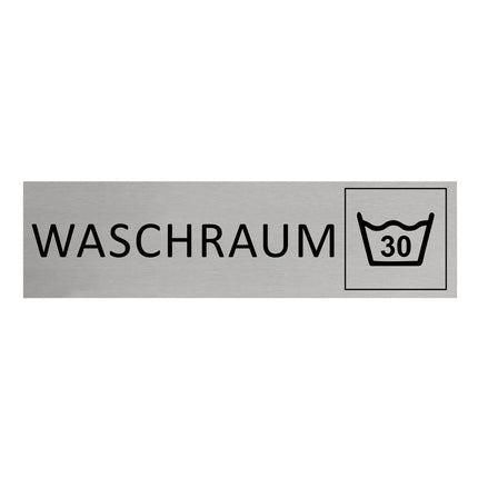 Türschild Waschraum