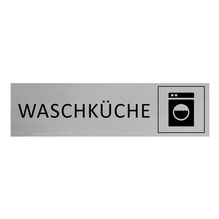 Türschild Waschküche