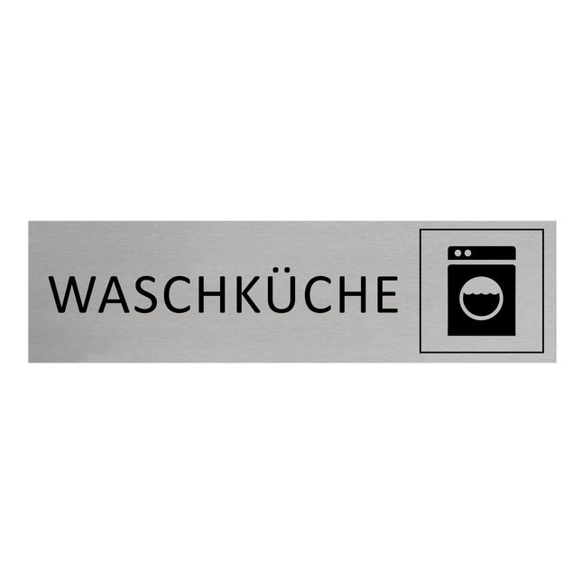 Türschild Waschküche