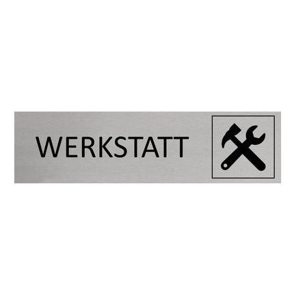 Türschild Werkstatt