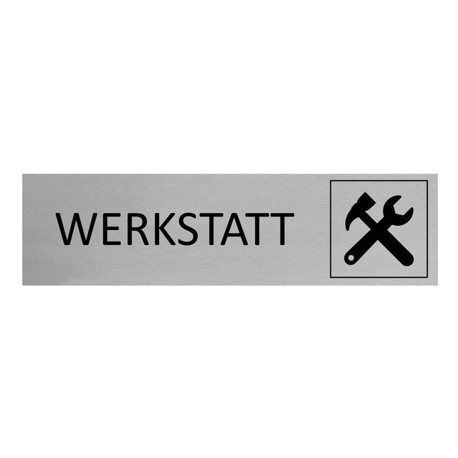 Türschild Werkstatt