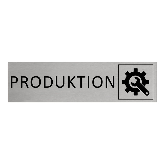 Türschild Produktion