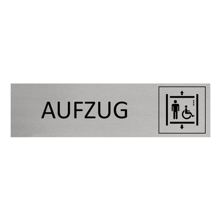 Türschild Aufzug