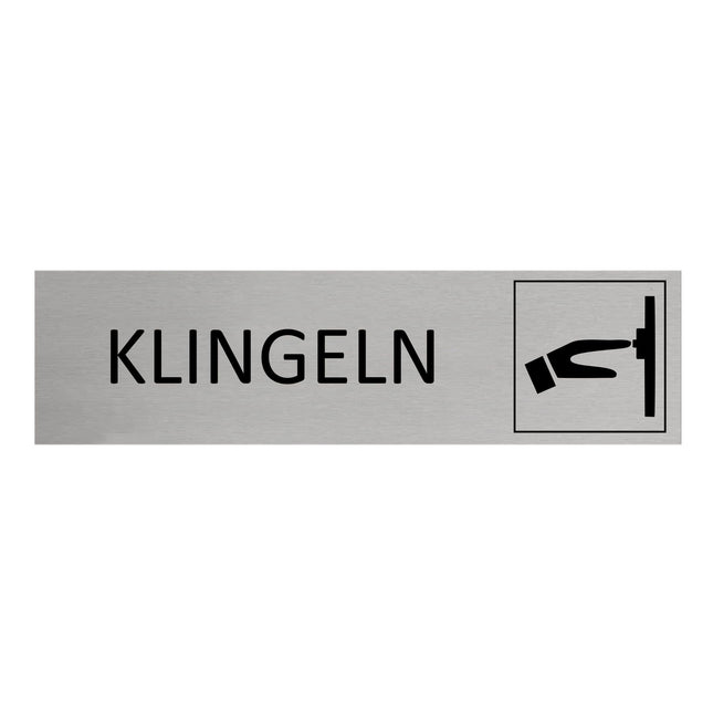 Türschild Klingeln