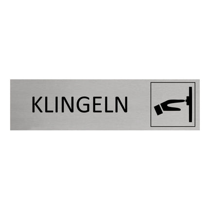 Türschild Klingeln
