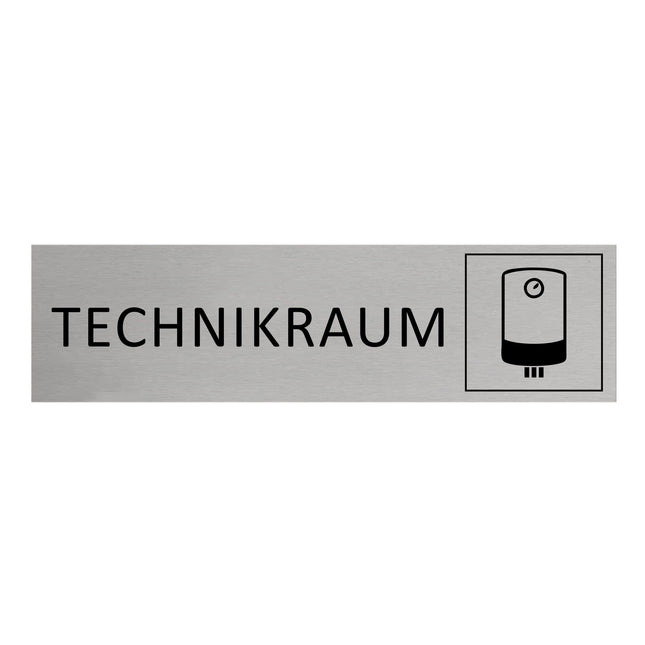 Türschild Technikraum
