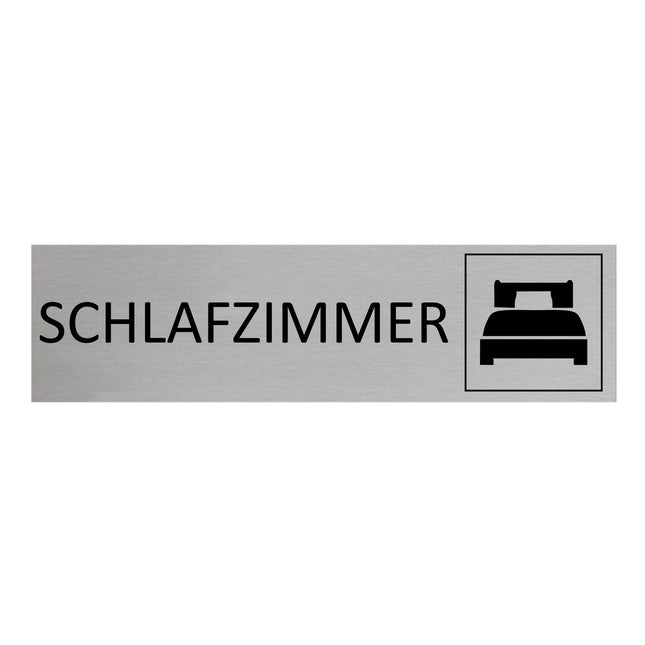 Türschild Schlafzimmer
