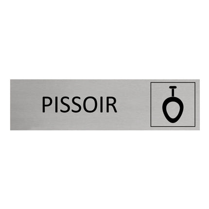 Türschild Pissoir