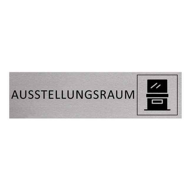 Türschild Ausstellungsraum