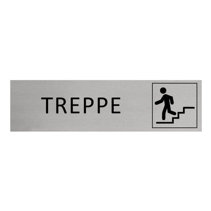 Türschild Treppe