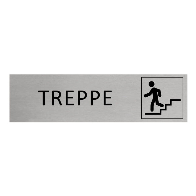 Türschild Treppe