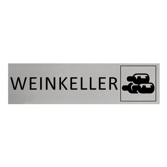 Türschild Weinkeller