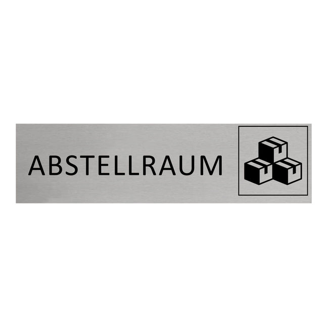 Türschild Abstellraum
