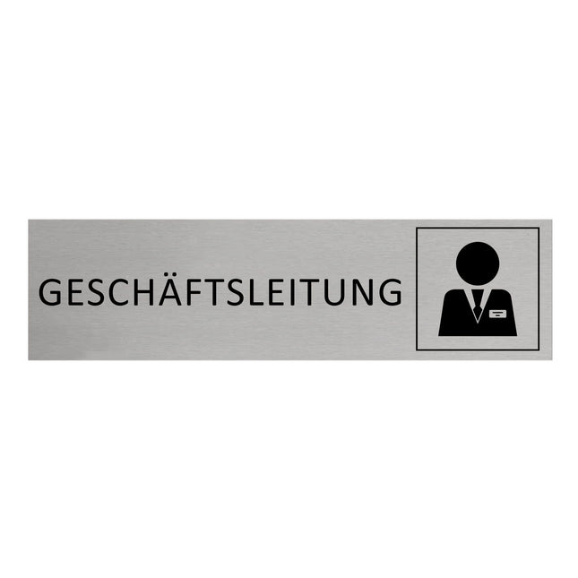 Türschild Geschäftsleitung