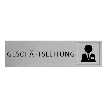 Türschild Geschäftsleitung