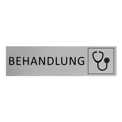 Türschild Behandlung